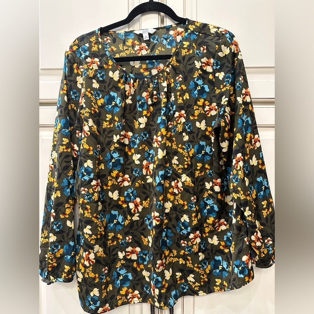 Croft & Barrow Multicolor Floral Blouse‎